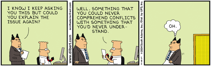 Dilbert Cartoon